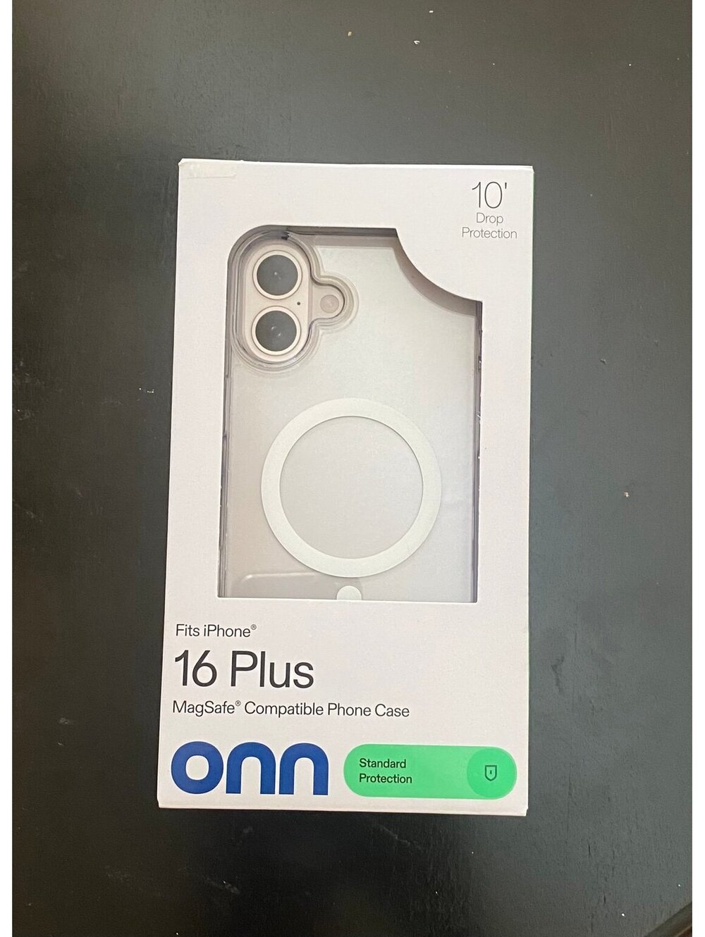 Onn Case for iPhone 16 Plus Clear